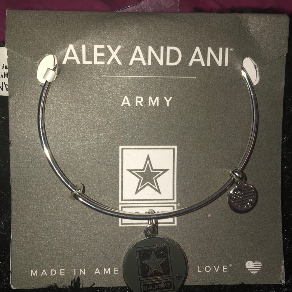 Alex and Ani Army Charm Bracelet 🇺🇸
